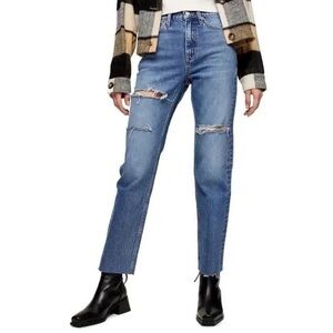TOPSHOP Straight Leg Jeans | 26